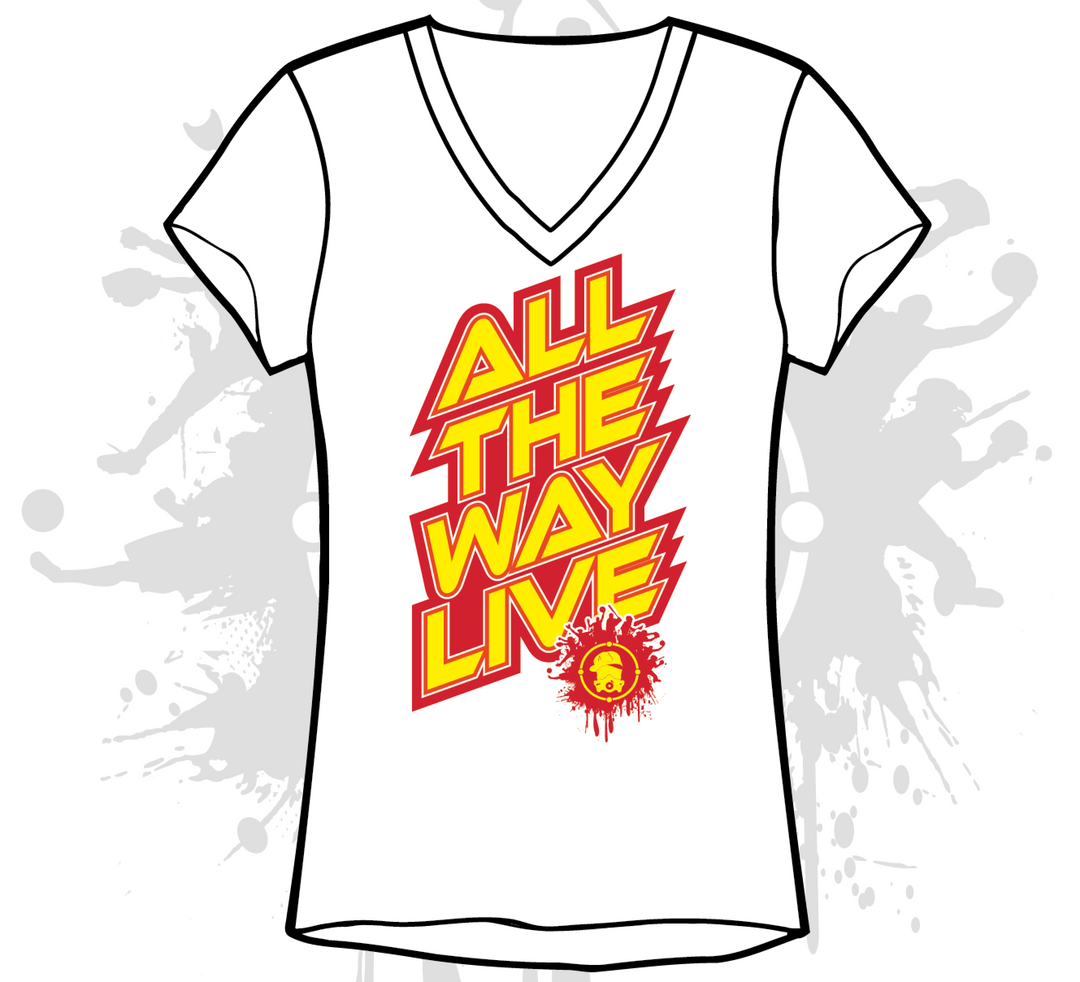 EXTREME WOMENS WHITE SUB-DYE JERSEY