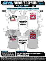 Load image into Gallery viewer, Pinecrest Spring 2021 Parent Womens Sub dye Jerseys