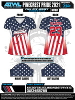 Load image into Gallery viewer, Pinecrest Spring 2021 Womens Full dye team jerseys