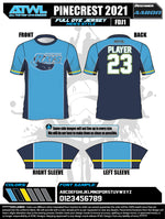 Load image into Gallery viewer, Pinecrest Spring 2022 Mens Full dye team jerseys