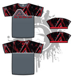 Load image into Gallery viewer, Geometric Grunge Mens Full Dye Jerseys