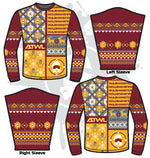 Load image into Gallery viewer, Football ATWL Christmas Spirit Sweater-3