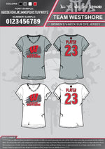 Load image into Gallery viewer, Team Westshore Parent Women Sub dyes