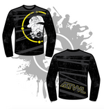 Load image into Gallery viewer, DISTRESSED GAS MASK LONG SLEEVE