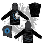 Load image into Gallery viewer, DISTRESSED GAS MASK HOODY