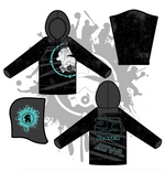 Load image into Gallery viewer, DISTRESSED GAS MASK HOODY