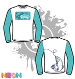 Load image into Gallery viewer, Gone Fishing Mens Full Dye Jersey Long Sleeve