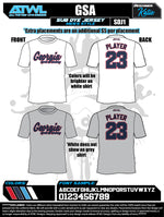Load image into Gallery viewer, Georgia Sports Academy Mens Sub Dye Jerseys