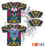 Load image into Gallery viewer, Tribal Skull Unisex Full Dye Jersey
