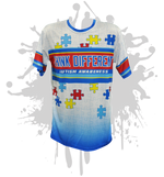 Load image into Gallery viewer, Think Different Autism Awareness Mens Full Dye Jersey