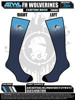 Load image into Gallery viewer, Wolverine Full dye Socks