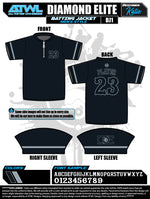 Load image into Gallery viewer, Diamond Elite Black Edition Batting Jacket