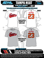 Load image into Gallery viewer, Tampa Heat Alt 2020 Mens Sub Dye Jersey