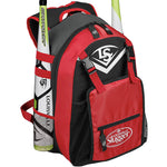Load image into Gallery viewer, LOUISVILLE SLUGGER SERIES 5 STICK PACK EQUIPMENT RED BACKPACK WTL9501SC
