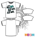 Load image into Gallery viewer, Repeat Design Mens White Sub Dye Jersey