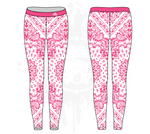 Load image into Gallery viewer, Bandana Womens Leggings: 2-color (7 Colors Available)