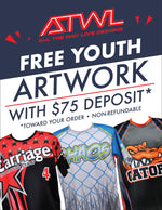 Load image into Gallery viewer, Youth Full Dye Artwork Design Fee