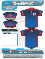 Load image into Gallery viewer, North Charleston Superfortress Batting Jacket