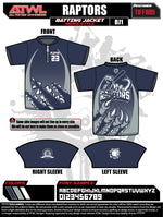 Load image into Gallery viewer, Raptors Batting Jacket