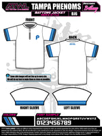 Load image into Gallery viewer, Tampa Phenoms Batting Jacket 2