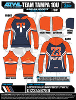 Load image into Gallery viewer, Team Tampa Full Dye Hoodie