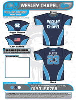 Load image into Gallery viewer, Wesley Chapel Thunder Full Dye Jersey Fall 2018