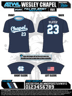 Load image into Gallery viewer, Wesley Chapel Advanced Baseball 2020 Full Dye Jersey