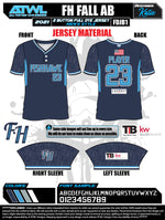Load image into Gallery viewer, Fishhawk Advanced Baseball 2021 2-Button Men's Jersey