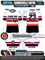 Load image into Gallery viewer, SUMMERVILLE VAPOR  2020 FULL-DYE JERSEYS