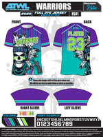 Load image into Gallery viewer, Warriors Men's Full Dye Jersey