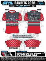 Load image into Gallery viewer, Bandits 9U 2020 Full Dye Jerseys