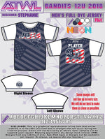 Load image into Gallery viewer, Bandits 12U Full Dye Jersey (Fall 2018)