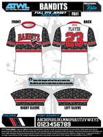 Load image into Gallery viewer, Bandits 8U Full Dye Jerseys