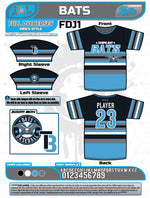 Load image into Gallery viewer, Tampa bay Bats Astros Style Full Dye Jersey