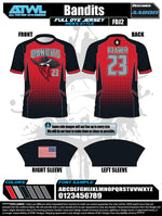 Load image into Gallery viewer, Bandits 11U Full Dye Jersey