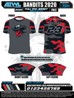 Load image into Gallery viewer, Bandits 9U 2020 Full Dye Jerseys