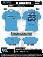Load image into Gallery viewer, Wolverines Carolina Blue Practice Full dye Crew Neck Jersey