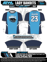 Load image into Gallery viewer, Lady Bandits Full dye Men's Jersey