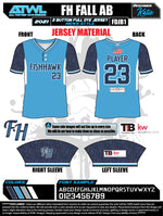 Load image into Gallery viewer, Fishhawk Advanced Baseball 2021 2-Button Men's Jersey