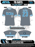 Load image into Gallery viewer, Tampa bay Bats Retro Full Dye Jersey