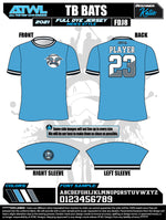 Load image into Gallery viewer, Tampa bay Bats Alternate Full Dye Jersey