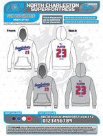 Load image into Gallery viewer, North Charleston Superfortress Sub Dye Hoodie