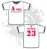 Load image into Gallery viewer, 80's TV Throwback White Sub-Dye Jerseys