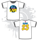 Load image into Gallery viewer, 80's TV Throwback White Sub-Dye Jerseys