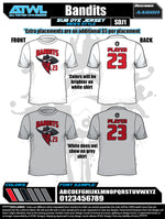 Load image into Gallery viewer, Bandits 11U Men's Sub Dye Jersey