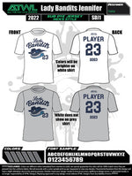 Load image into Gallery viewer, Lady Bandits Men's Sub Dye Jersey