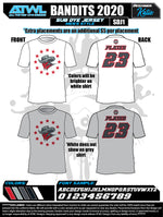 Load image into Gallery viewer, Bandits 9U 2020 Men's Sub Dye Jersey