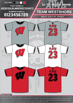 Load image into Gallery viewer, Team Westshore Parent BIG W Men Sub dyes