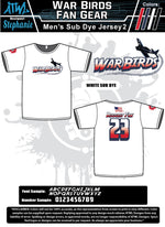 Load image into Gallery viewer, WAR BIRDS MENS SUBDYE JERSEY