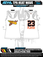 Load image into Gallery viewer, Heatwave Sub Dye Womens Racerback